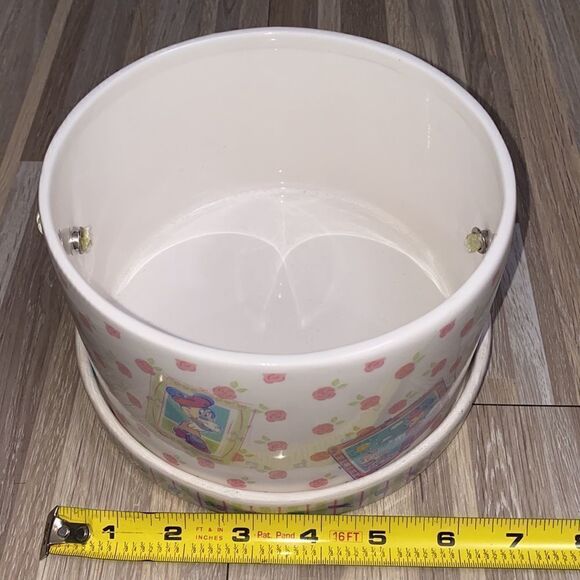 Minnie Mouse DISNEY PORCELAIN ROUND BOWL TRINKET BOX WITH LID BOWL gift box - Picture 6 of 12